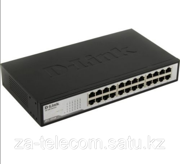 D-Link DES-1024D Неуправляемый коммутатор 24-х портовый  10/100 металлический корпус