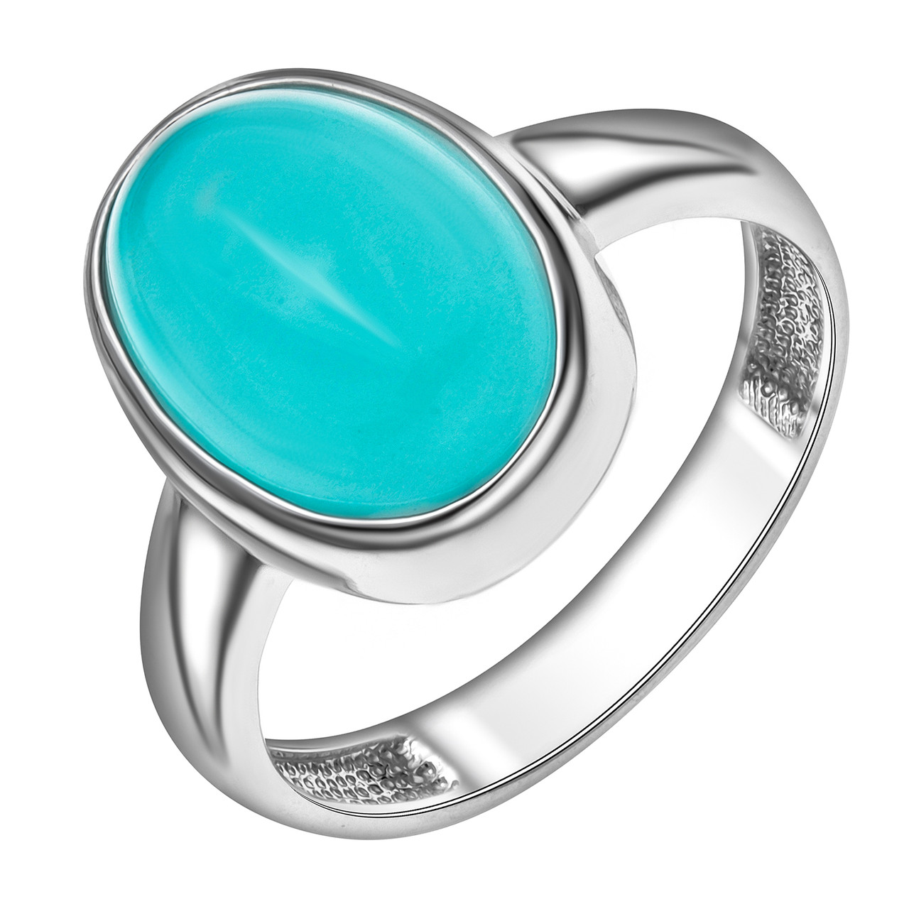 Серебряное кольцо с аквамарином Teosa 1000-0315-AQ