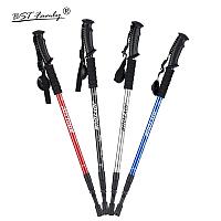 Палка для скандинавской ходьбы телескопическая, 3-х секционная, 130 см