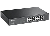 TP-Link TL-SG1016D Коммутатор GbE 16-портовый <16-port Gigabit Switch, стоечный, металический корпус