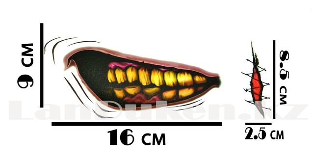 Vremennaya tatuirovka na Hellouin