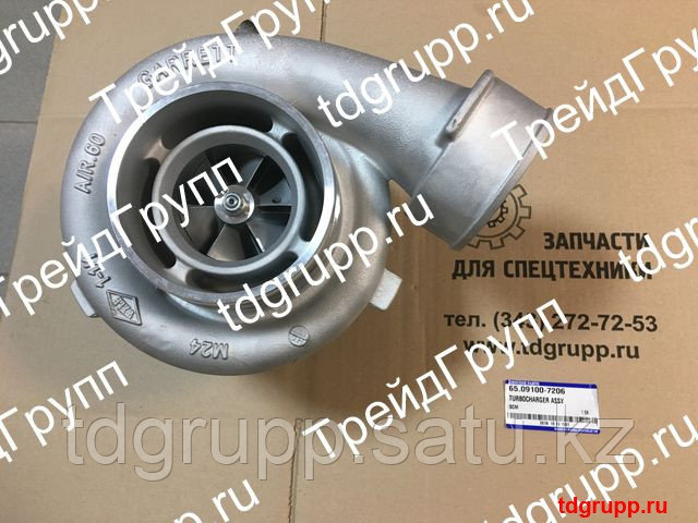 65.09100-7206 Турбокомпрессор Doosan Daewoo P126TI