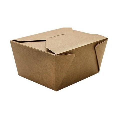 Коробка универсальная д/лапши, вторых блюд и гарниров ECO FOLD BOX 900мл, 165х130х50мм, , 240 шт, фото 2