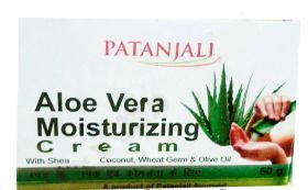 Питательный крем для лица с Алое вера Патанджали Аюрведа (Divya Patanjali Aloe Vera Moisturizer Cream)- 50гр