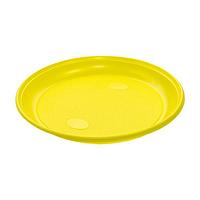 Тарелка d 205 мм, жёлтая, 2000 шт