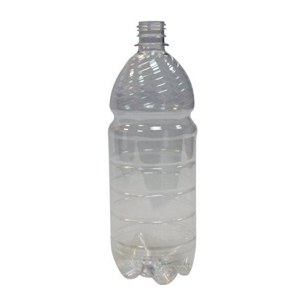 ПЭТ бутылка, прозрачн., 1 л с крышкой, 70 шт - фото 1 - id-p65760616