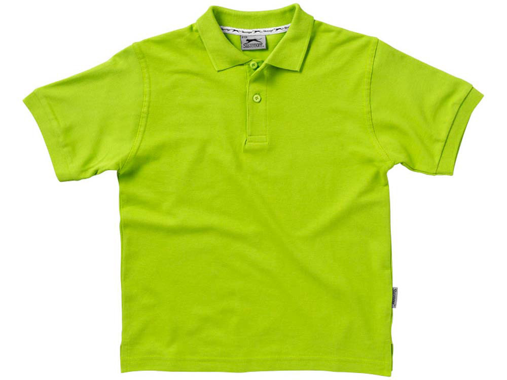 Рубашка поло Forehand детская, зеленое яблоко (артикул 33S1372.6) - фото 5 - id-p65790639
