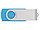 Флеш-карта USB 2.0 8 Gb Квебек, голубой (артикул 6211.10.08), фото 3