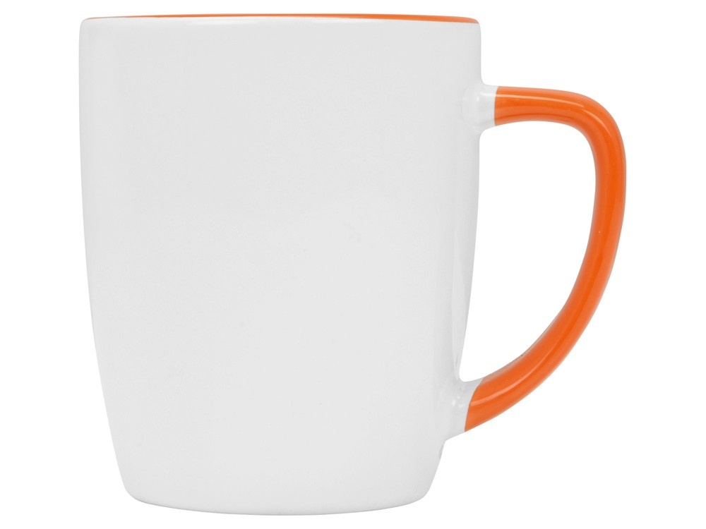 Кружка с универсальной подставкой Мак-Кинни , белый/оранжевый (артикул 872868) - фото 4 - id-p65791467