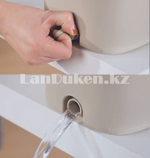 Nabor dlya uborki shvabra + vedro s otzhimom MAGIC FLAT MOP & BUCKET zelenyj