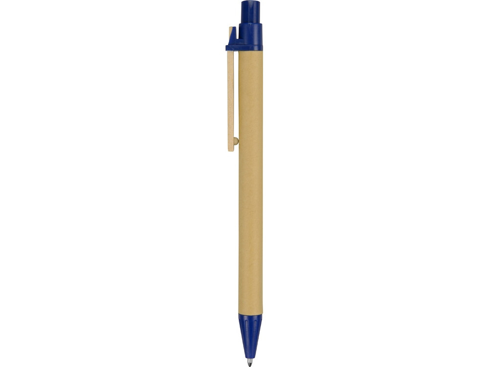 Ручка шариковая Salvador, натуральный/темно-синий, черные чернила (артикул 10612302) - фото 4 - id-p65792555