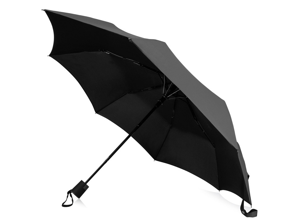 Зонт Wali полуавтомат 21, черный (артикул 10907700)
