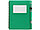 Блокнот Контакт с ручкой, зеленый (артикул 413503), фото 4