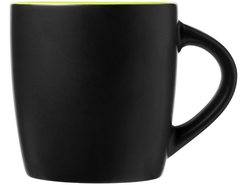 Керамическая чашка Riviera, черный/лайм (артикул 10047604) - фото 2 - id-p65813093