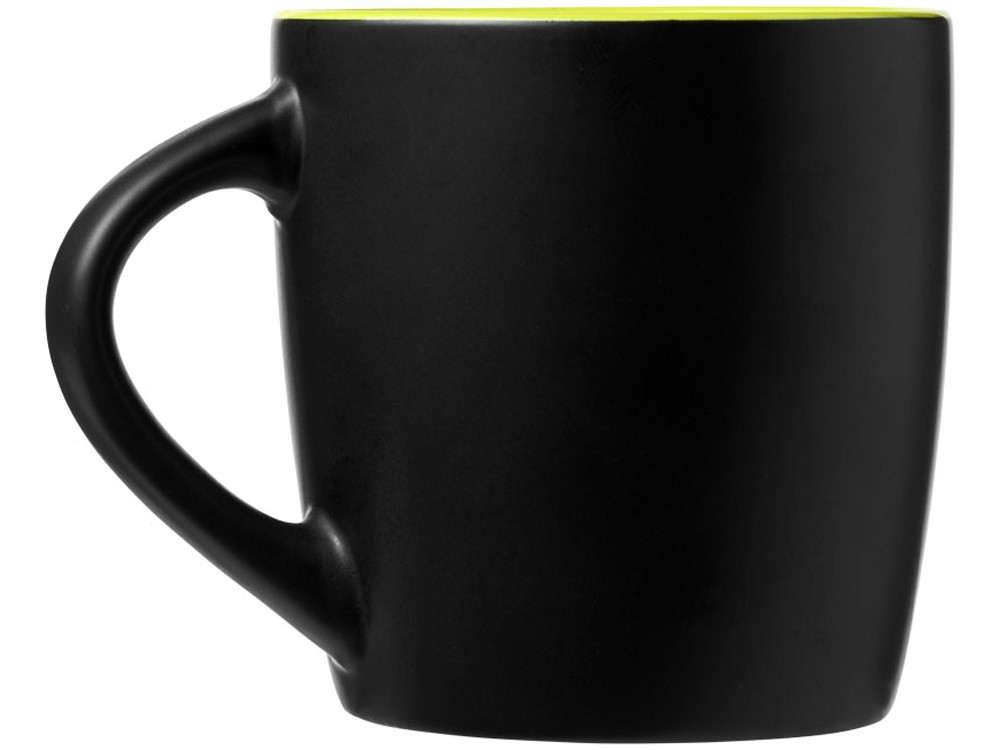 Керамическая чашка Riviera, черный/лайм (артикул 10047604) - фото 3 - id-p65813093