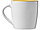 Керамическая чашка Aztec, белый/желтый (артикул 10047705), фото 3