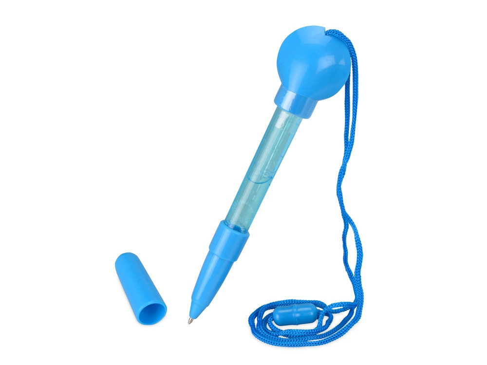 Ручка шариковая с мыльными пузырями, синий (артикул 10221900) - фото 3 - id-p65813115
