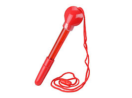 Ручка шариковая с мыльными пузырями, красный (артикул 10221901)