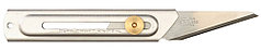 Нож OLFA хозяйственный с выдвижным лезвием, корпус и лезвие из нержавеющей стали, 20мм