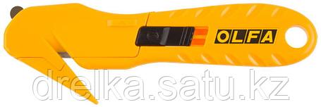 Нож OLFA"HOBBY CRAFT MODELS"для хоз работ,безопасный,для вскрытия стрейч-пленки,пластиковых шинок и коробок, фото 2