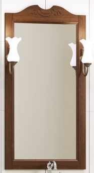 Зеркало Клио 50 OPADIRIS, цвет Орех антикварный (нагал Р46) Z0000001899