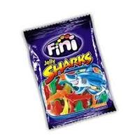 Жев.мармелад "Акулы разноцветные" Sharks 100гр  /FINI Испания/