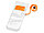 Влагостойкий чехол Mambo, оранжевый/прозрачный (артикул 10049806), фото 3