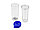 Термокружка Mony 400мл, прозрачный/синий (артикул 828428), фото 3