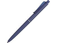 Ручка пластиковая soft-touch шариковая Plane, синий (артикул 13185.02)