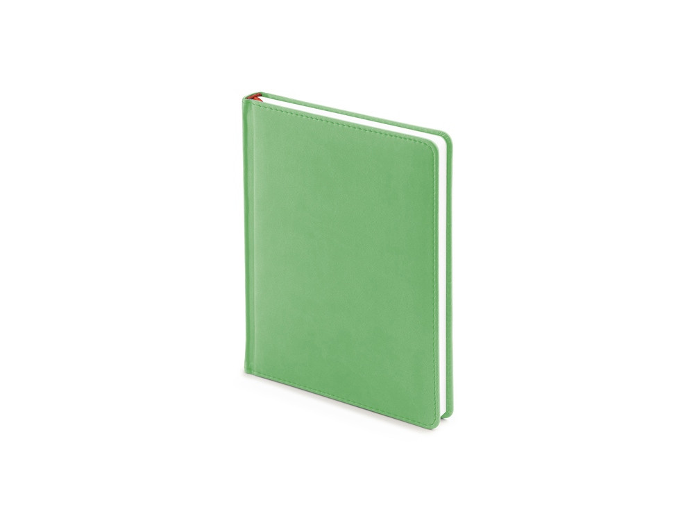 Ежедневник недатированный А6+ Velvet, зеленый флуор (артикул 3-495.25)