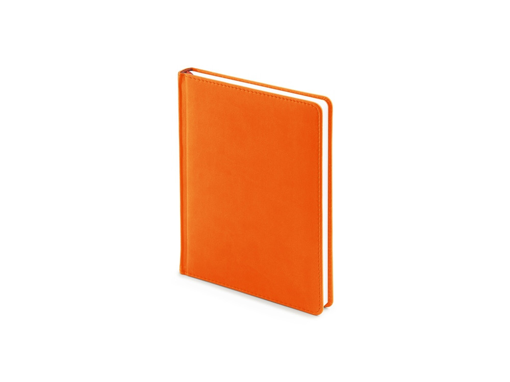 Ежедневник недатированный А6+ Velvet, оранжевый флуор (артикул 3-495.27)