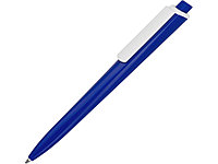Ручка пластиковая трехгранная шариковая Lateen, синий/белый (артикул 13580.02)