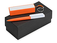 Подарочный набор Essentials Umbo с ручкой и зарядным устройством, оранжевый (артикул 700301.13)