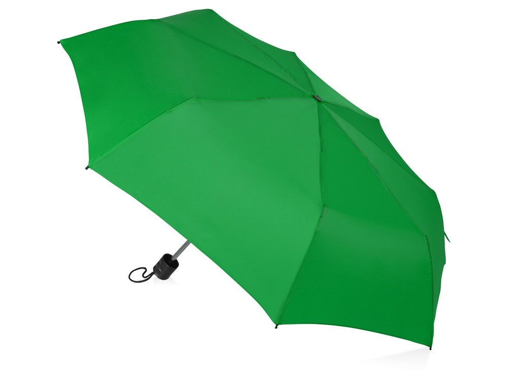 Зонт складной Columbus, механический, 3 сложения, с чехлом, зеленый (артикул 979003) - фото 2 - id-p65819702
