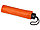 Зонт складной Columbus, механический, 3 сложения, с чехлом, оранжевый (артикул 979008), фото 4