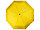 Зонт складной Columbus, механический, 3 сложения, с чехлом, желтый (артикул 979004), фото 5