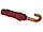 Зонт складной Cary, полуавтоматический, 3 сложения, с чехлом, бордовый (артикул 979078), фото 4