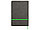 Блокнот Color линованный А5 в твердой обложке с резинкой, серый/зеленое яблоко (артикул 787003), фото 4