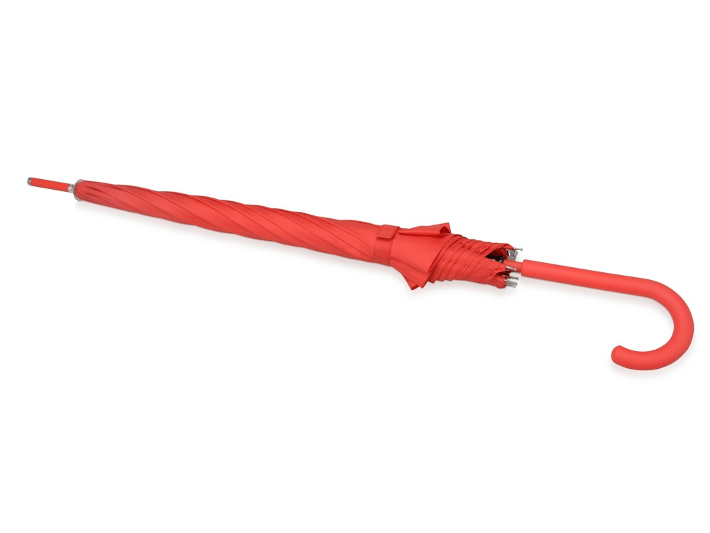 Зонт-трость Color полуавтомат, красный (артикул 989001) - фото 4 - id-p65820055