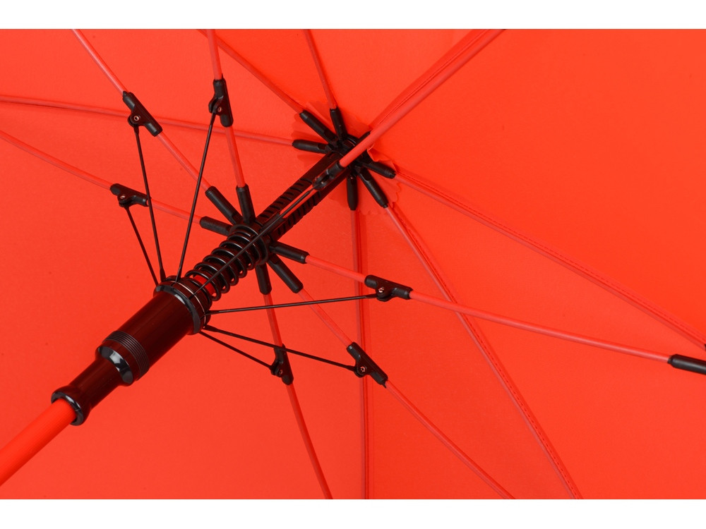 Зонт-трость Color полуавтомат, красный (артикул 989001) - фото 5 - id-p65820055
