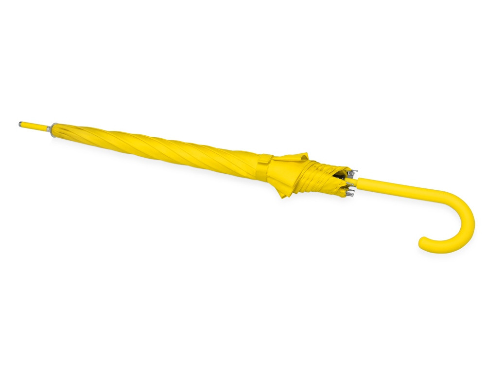 Зонт-трость Color полуавтомат, желтый (артикул 989004) - фото 3 - id-p65820057