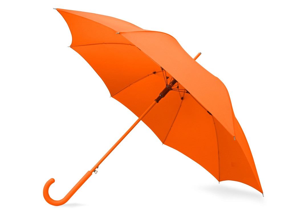 Зонт-трость Color полуавтомат, оранжевый (артикул 989058) - фото 1 - id-p65820058