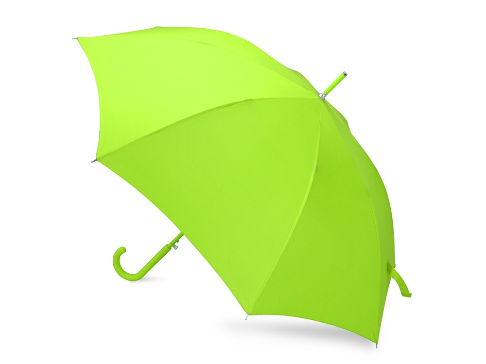 Зонт-трость Color полуавтомат, зеленое яблоко (артикул 989013) - фото 2 - id-p65820059