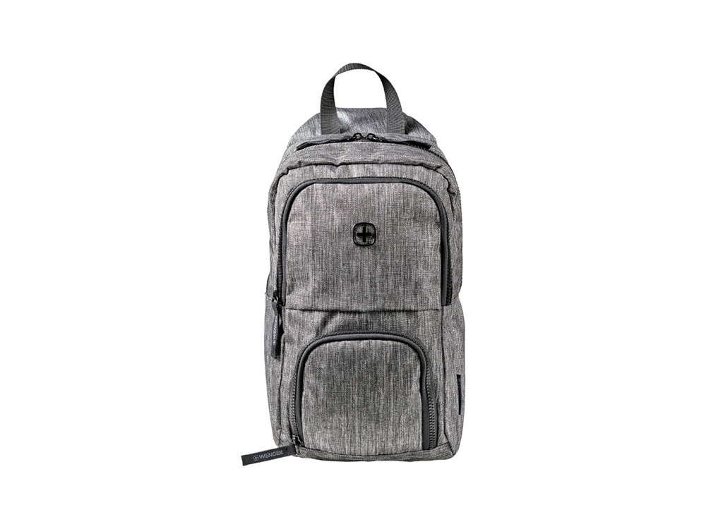 Рюкзак WENGER с одним плечевым ремнем 8 л, темно-серый (артикул 73192) - фото 2 - id-p65820117