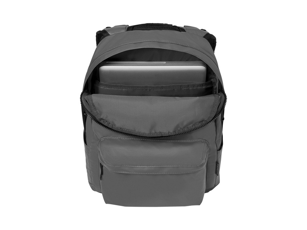 Рюкзак WENGER 18 л с отделением для ноутбука 14'' и с водоотталкивающим покрытием, серый (артикул 73196) - фото 5 - id-p65820121