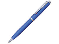 Ручка шариковая Pierre Cardin GAMME Classic с поворотным механизмом, синий матовый/серебро (артикул 417579)