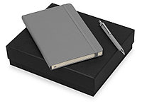 Подарочный набор Moleskine Hemingway с блокнотом А5 и ручкой, серый (артикул 700368.03)