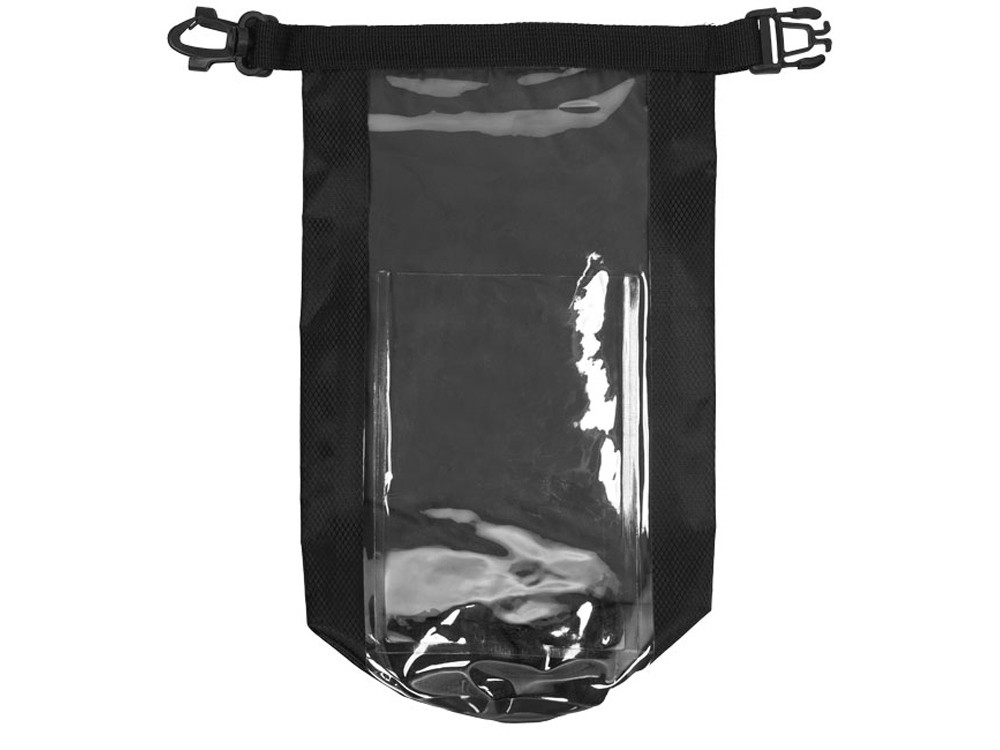 Туристическая водонепроницаемая сумка объемом 2 л, чехол для телефона, черный (артикул 10055300) - фото 2 - id-p65820922