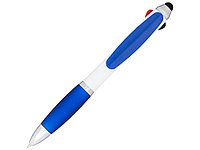 Шариковая ручка Nash 4 в 1, белый/синий (артикул 10730401)