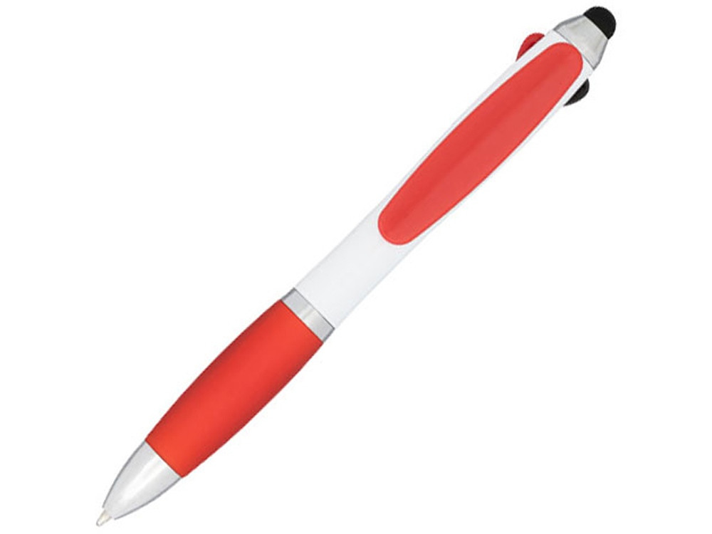 Шариковая ручка Nash 4 в 1, белый/красный (артикул 10730403)